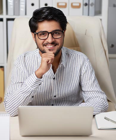 Students learning online — ICFAI Online MBA
